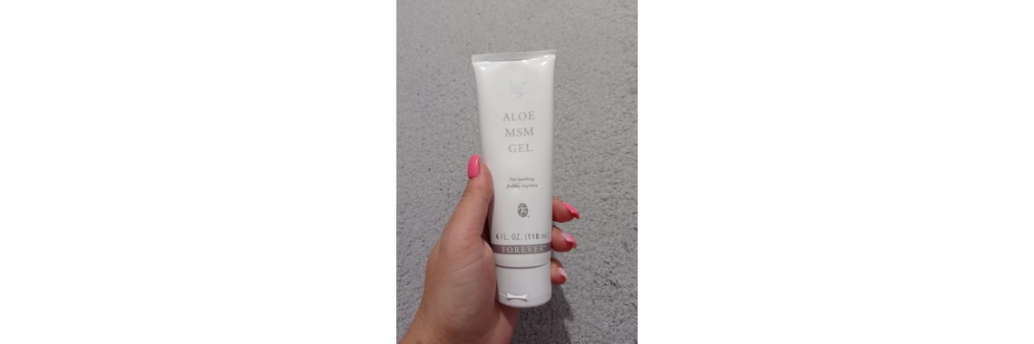 Alavijų gelis su MSM