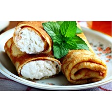 Lietiniai blynai su varške